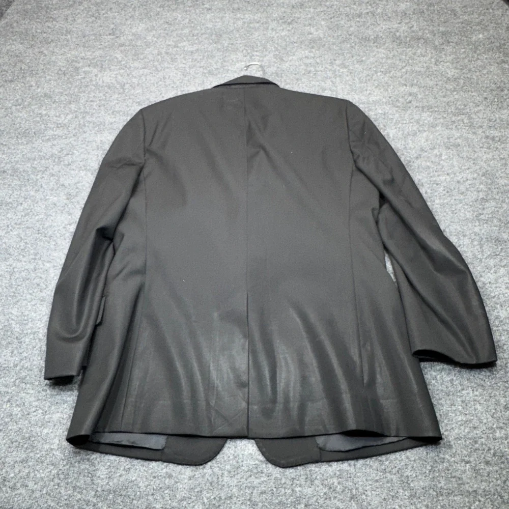 Gucci Blazer Mens 40 Black 2 Button Jacket Luxury Designer Formal 19940 Uniform
